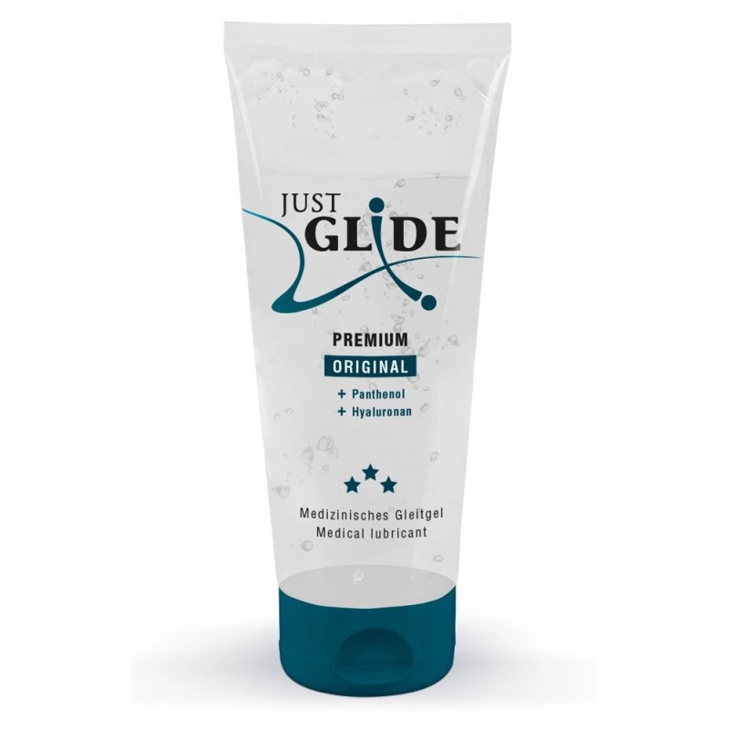 Just Glide Premium - Nawilżający Lubrykant Wodny Premium 200 ml